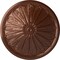 Ekena Millwork Brontes Ceiling Medallion (Fits Canopies up to 3 5/8"), 25 1/2"OD x 5 1/2"P, Copper Penny CM25BRCPS - alternate 1